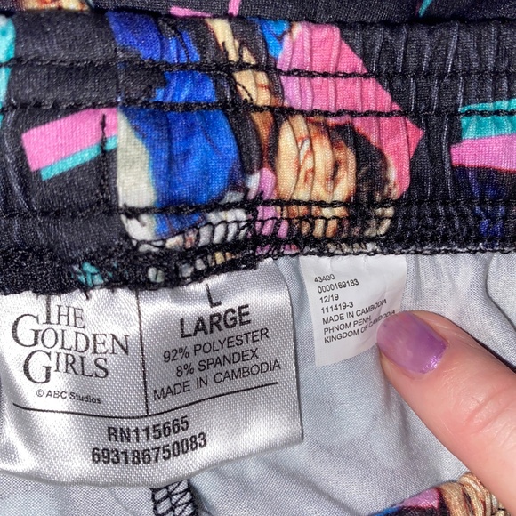 Men's Large GOLDEN GIRLS Drawstring Lounge Pants - Picture 3 of 10
